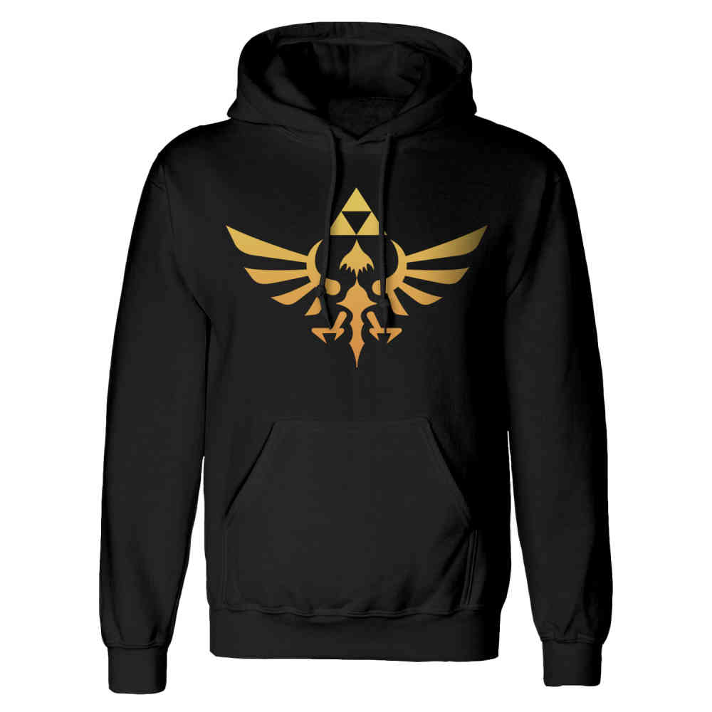 Nintendo The Legend Of Zelda - Hyrule Logo Kapuzenpullover/hoodie - Schwarz